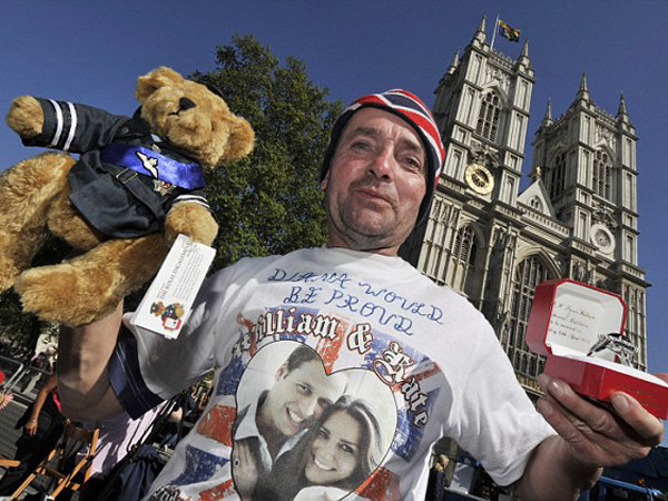 Người Anh tưng bừng chào đón lễ cưới của hoàng tử