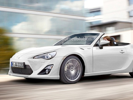 Toyota GT 86 bản mui trần’ giá mềm sắp xuất hiện