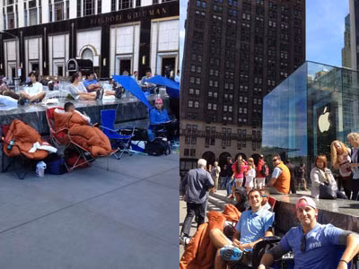 Người Mỹ đã xếp hàng chờ iPhone mới