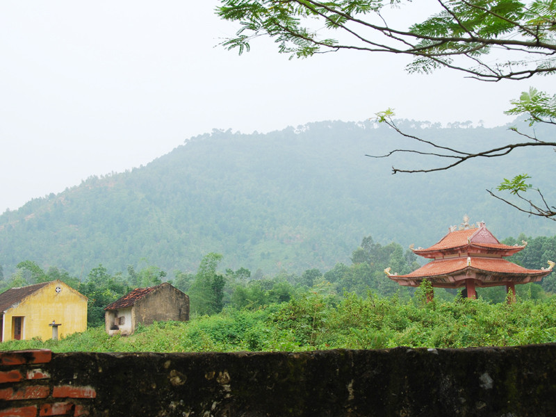 Một góc Ly cung nhà Hồ Ảnh: xuân ba