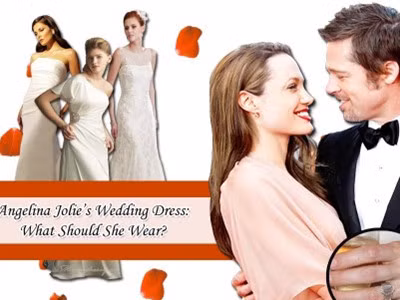 Angelina Jolie  sẽ diện váy cưới nào?