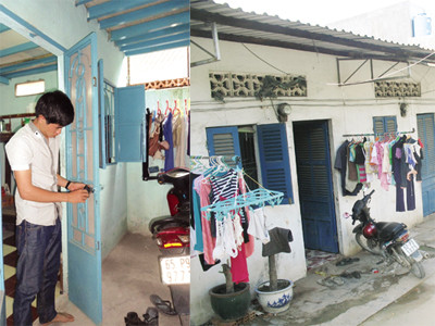 Sau Tết , xóm trọ tan hoang vì trộm