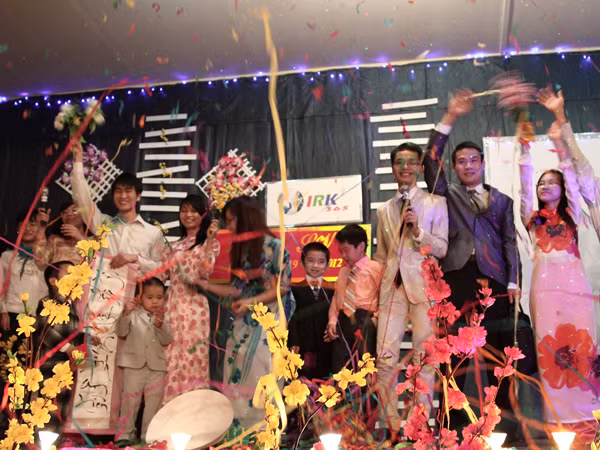 Du học sinh Việt tại Nga vui đón Tết