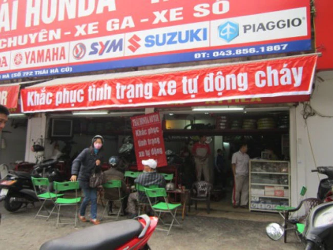 Dịch vụ xe máy thời kỳ… dễ cháy
