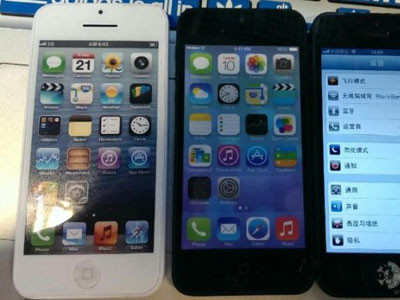 iPhone 5S và 5C lộ ảnh