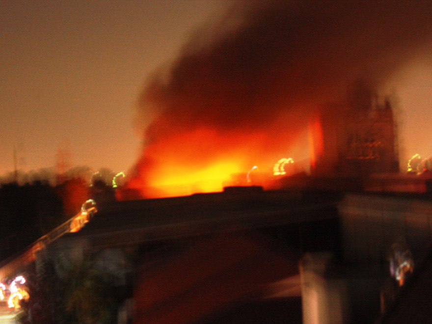 Cháy lớn tại công ty P&G