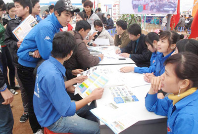 Đồng hành với thanh niên trong lập thân, lập nghiệp, giải quyết việc làm là một phong trào lớn của Đoàn tiếp tục triển khai nhiệm kỳ X Ảnh: T.L