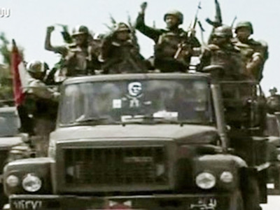 Quân đội Syria chiếm lại một thành phố