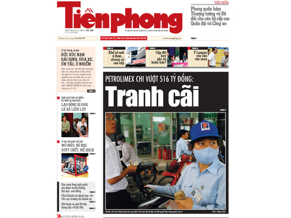 Tiền Phong số 340 có gì đáng chú ý?