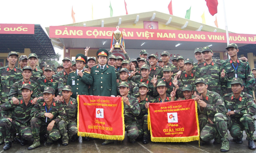 Xác lập nhiều kỷ lục tại Hội thao toàn quân