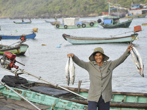 Ngư dân trên đảo