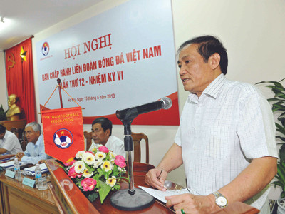 Đại hội VFF chưa hoàn tất khâu tổ chức