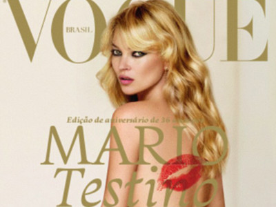 Kate Moss lại khỏa thân