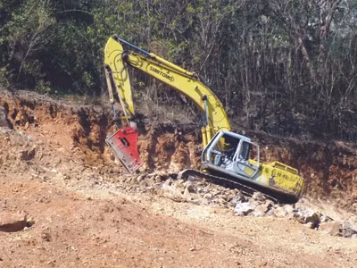 Hiểm họa phá núi xây biệt thự