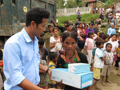 42.000 li sữa TH True Milk đến với đồng bào dân tộc thiểu số Quảng Bình