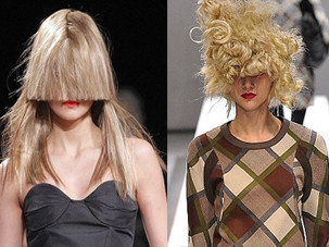 Những kiểu tóc 'nổi loạn' trên sàn catwalk Paris