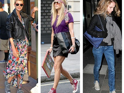 Những cách diện giày Converse thời trang nhất