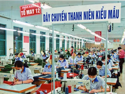 Dây chuyền Thanh niên kiểu mẫu của Cty CP X20 (Tổng cục Hậu cần)
