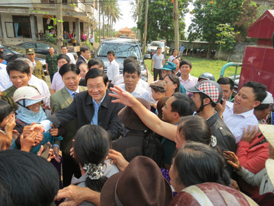 Chủ tịch nước: Phải đưa dân về đúng vị trí chủ thể