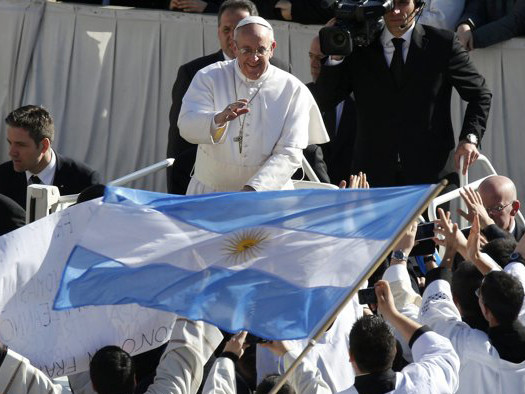 Giáo hoàng Francis nhậm chức