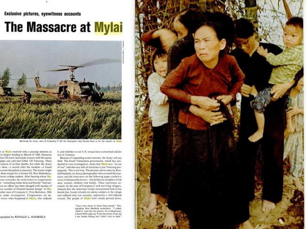 45 năm vụ thảm sát Mỹ Lai trên báo Mỹ