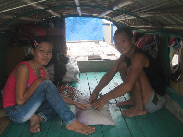 Lênh đênh dân chài Gián Khẩu