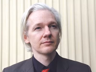 Julian Assange - Người sáng lập WikiLeaks. Ảnh: Espen Moe