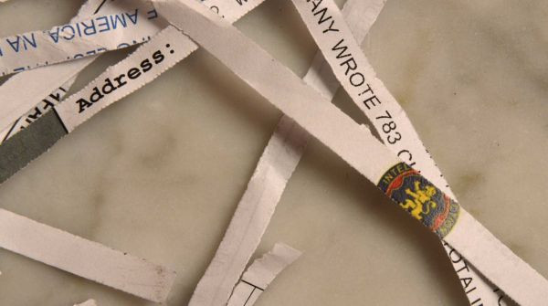 Lộ tài liệu mật trong… hoa giấy