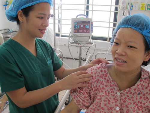 Bệnh nhân đã qua cơn nguy kịch