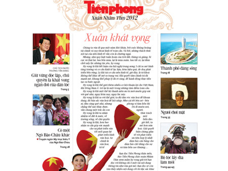 Tiền Phong đặc biệt Tết Nhâm Thìn : Xuân khát vọng