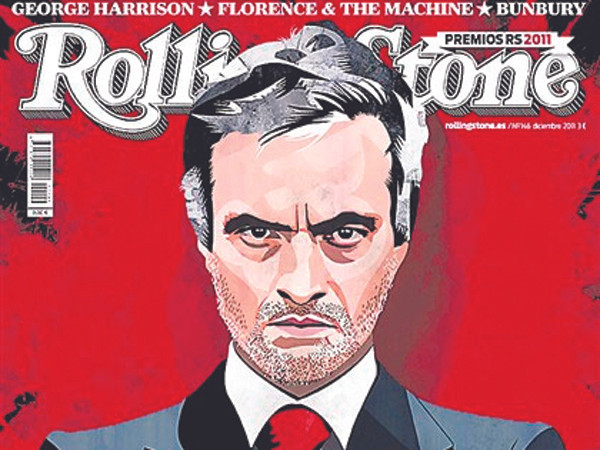 Mourinho- ngôi sao nhạc rock năm 2011