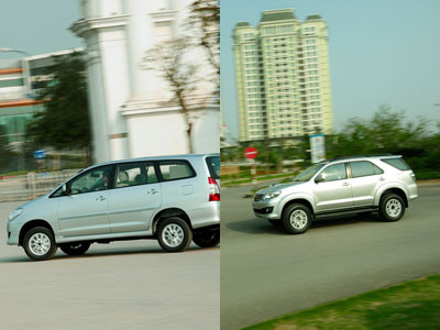 Toyota bất ngờ ra mắt Innova và Fortuner mới