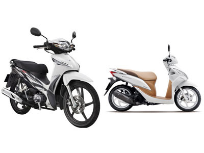 Honda nâng cấp Wave và Vision