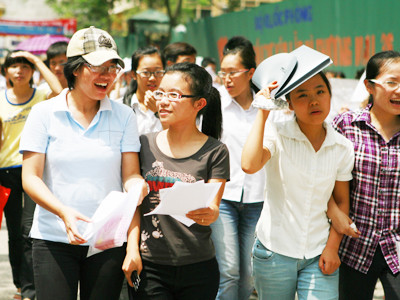 Từ 30-5 gửi giấy báo dự thi đại học