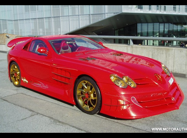 11 triệu USD cho Mercedes-McLaren SLR mạ vàng