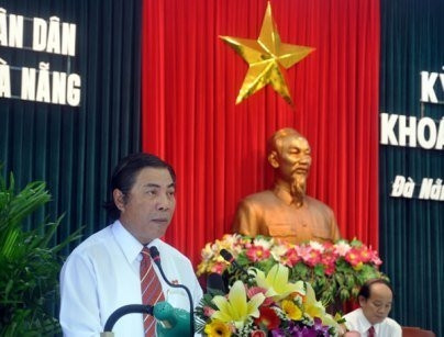 Bí thư kiêm Chủ tịch HĐND TP Đà Nẵng Nguyễn Bá Thanh, Trưởng Ban Nội chính TƯ. Ảnh: Công an TP Đà Nẵng