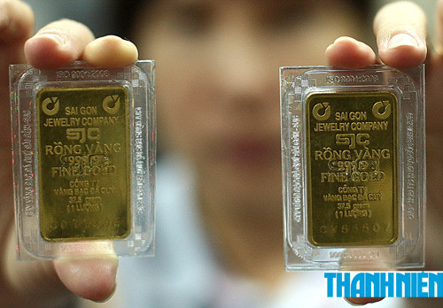 Phát hiện vàng nhái SJC tinh vi