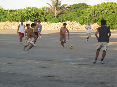 Bóng đá ở Trường Sa