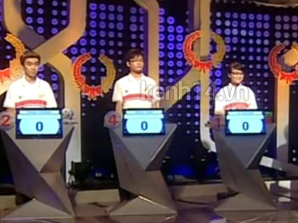 VTV từng sửa sai trong 'Đường lên đỉnh Olympia'