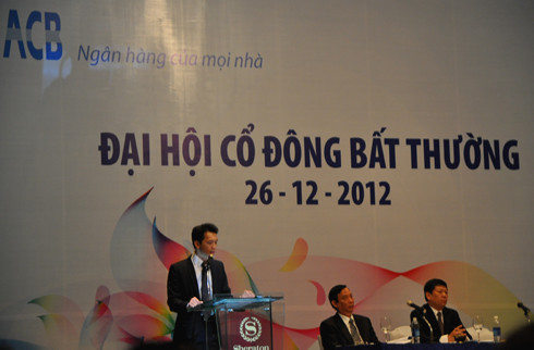 Đại hội bất thường ACB: Trần tình khoản lỗ 1.700 tỷ đồng do vàng