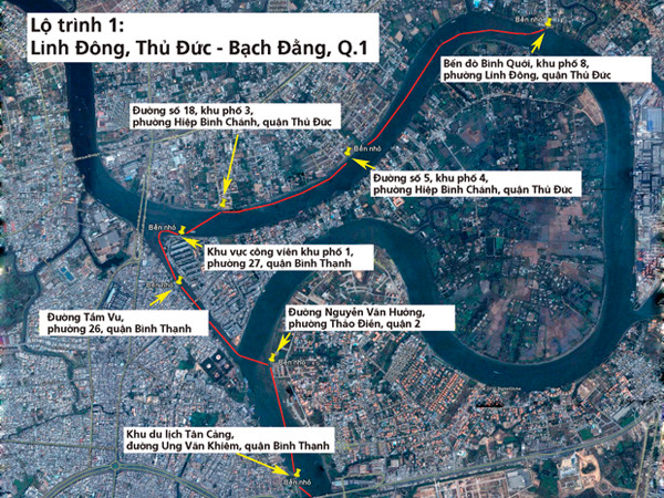 Buýt đường sông giải vây ùn tắc trên bộ
