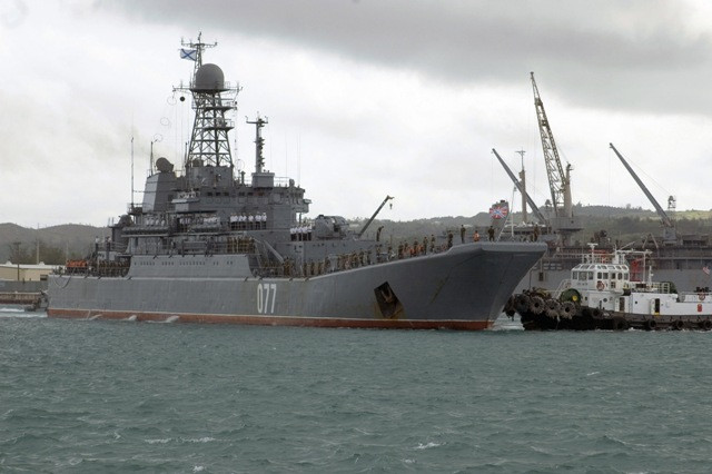 Nga triển khai quân tại Địa Trung Hải