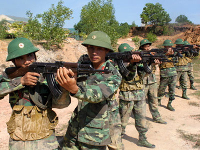 Những ngày đầu quân ngũ