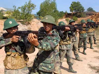 Những ngày đầu quân ngũ