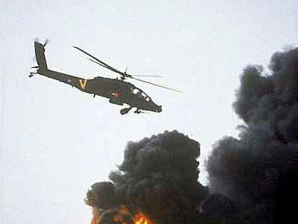 Đụng độ ở Syria đã xuất hiện cả trực thăng