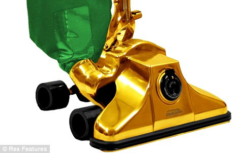 Máy hút bụi nạm vàng trị giá hơn 20 tỷ