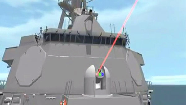 Mục sở thị sức mạnh hủy diệt của vũ khí laser