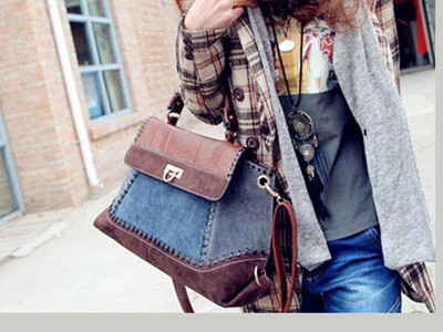 Khỏe khoắn và cá tính với túi xách denim