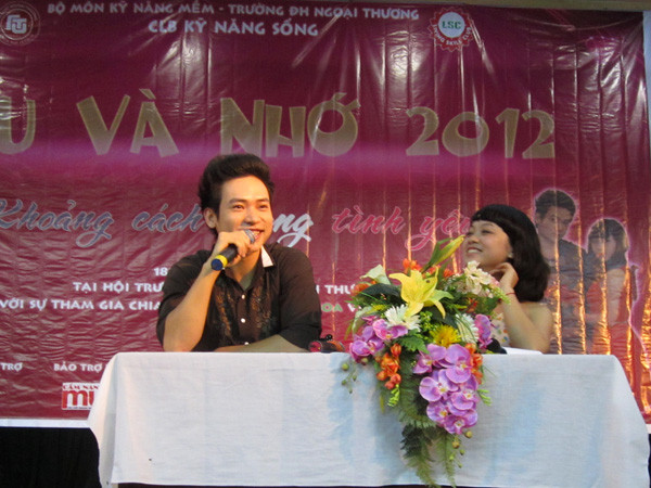 Ca sĩ Duy Khoa chia sẻ kinh nghiệm 'tình trường'