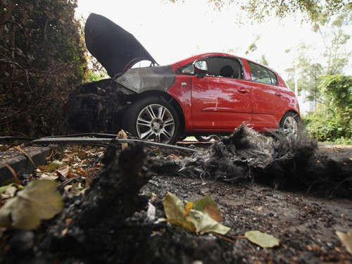 Chán đời, đốt hơn 100 xe sang